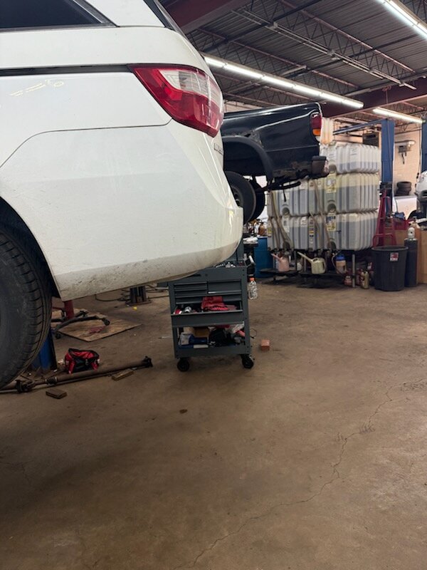 Jon's Auto Repair equipment bay